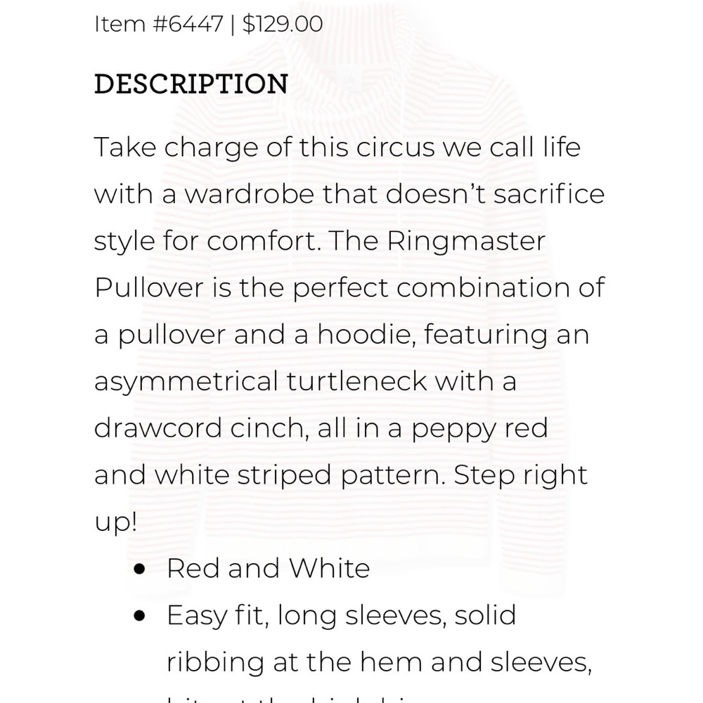 CAbi Ringmaster Pullover - image 5